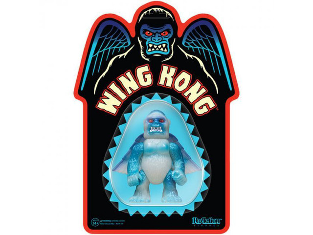 Super7 Mighty Wing Kong ReAction Figure Wave 1 Wing Kong (Glow-in-the-Dark) - RE-SUP7W01-WGK-01