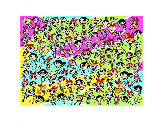 POWERPUFF GIRLS CHALLENGE 500 PIECE PUZZLE