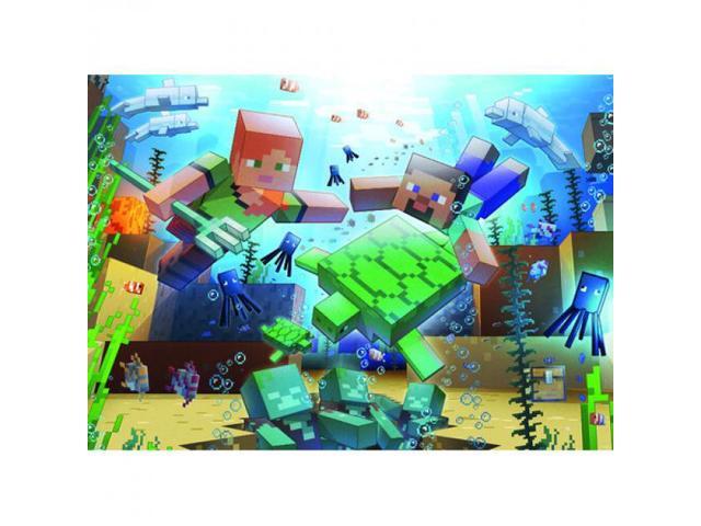 MINECRAFT MOSAIC 1000 PIECE PUZZLE