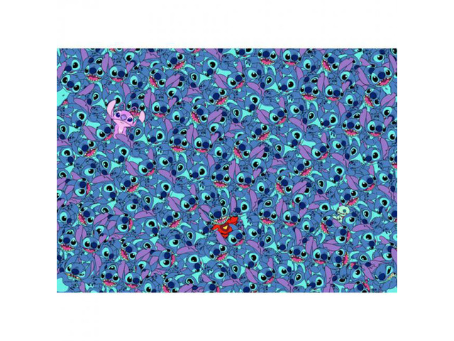 DISNEY STITCH CHALLENGE 1000 PIECE PUZZLE