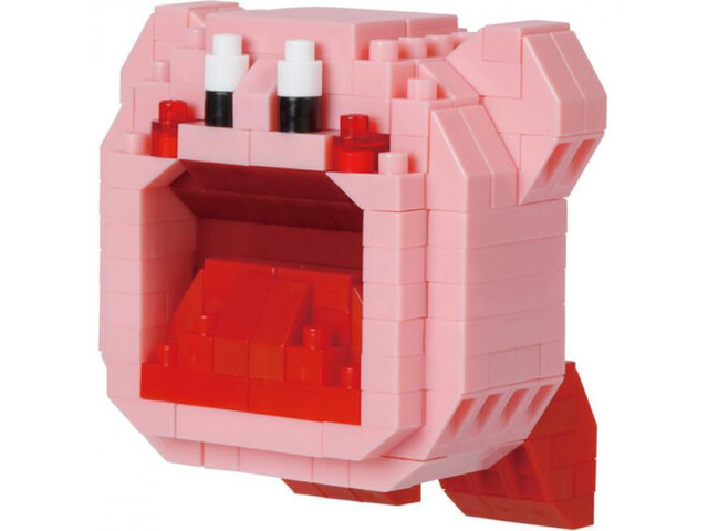 Nanoblock - Kirby - Character Collection - Inhaling Kirby Building Kit