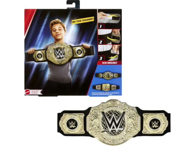 Mattel WWE World Heavyweight Championship Title Belt - HYF18