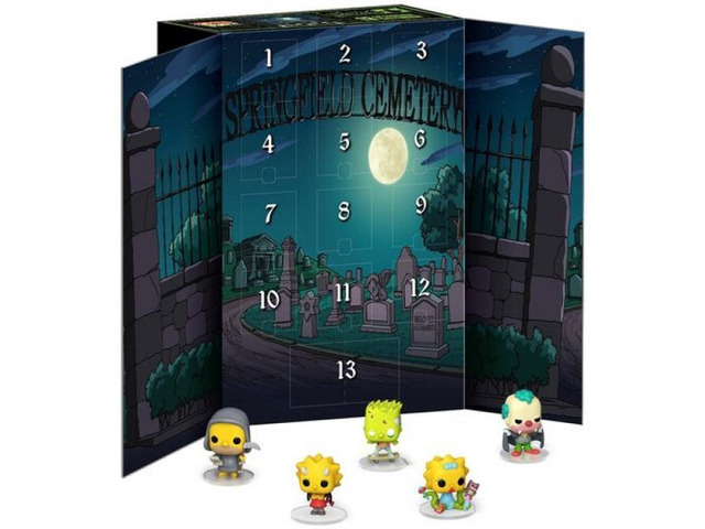 FUNKO POP!: 13-Day Spooky Countdown - Simpsons Countdown W1