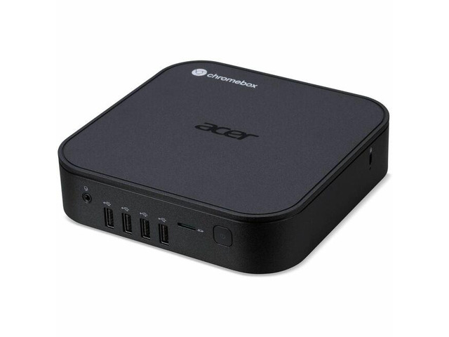 Acer CXI6-C316G Chromebox Mini PC - Intel Core 3 100U - 16 GB - 256 GB SSD - ChromeOS - Intel DDR4 SDRAM - Wi-Fi 6E (IEEE 802.11ax) - 90 W -...