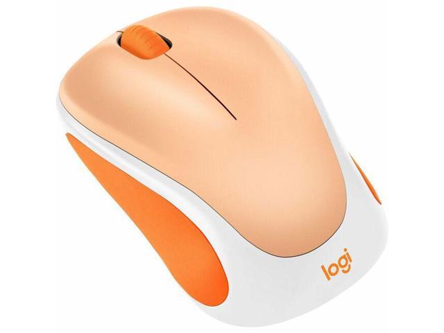 Logitech Design Mouse Wireless Mouse Limited Edition - USB Receiver, 12 months AA Battery Life, Portable & Lightweight, Light Orange - PC, Mac -...
