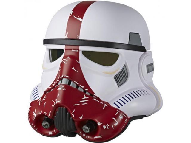 Hasbro Star Wars The Mandalorian Black Series Incinerator Stormtrooper Electronic Helmet - E86715S02