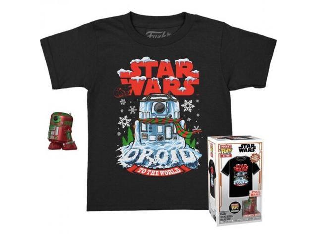 FUNKO POCKET POP! & TEE: Star Wars - Holiday R2D2 (MT) - S