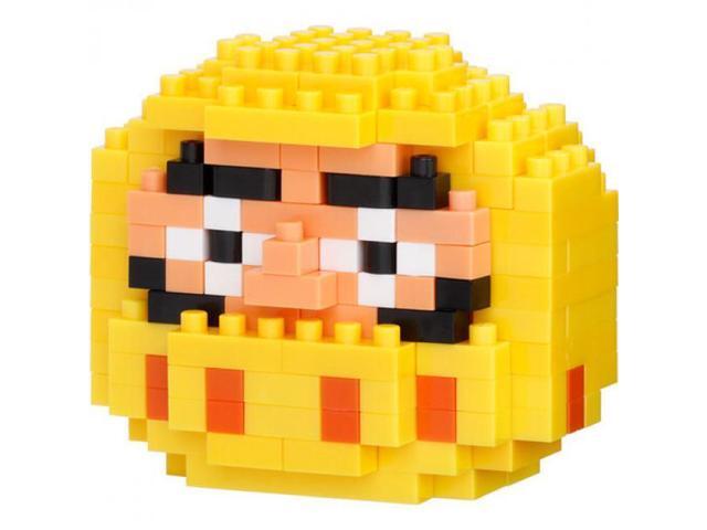Nanoblock - Culture - Character Collection - Daruma (Yellow) Building Kit