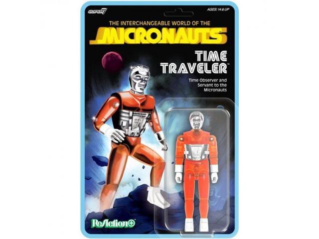 Micronauts - ReAction+ Wv4 - Time Traveler (Translucent Orange)