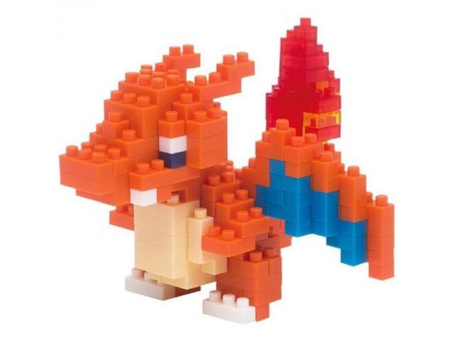 Nanoblock Pokemon Series Charizard Building Kit - 200 Piece Mini Brick Model