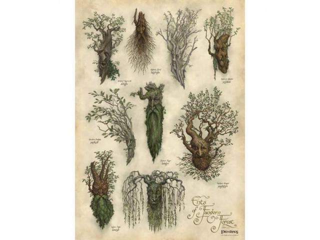 WETA Workshop - The Lord of the Rings Trilogy - Ents of Fangorn Forest Art Print