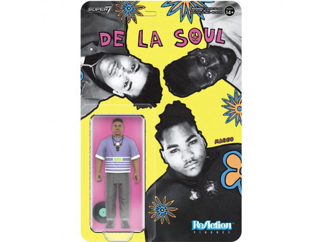 Super7 De La Soul ReAction Figures Wv1 Vincent Maseo Mason (Me, Myself & I) - RE-DELA-12510