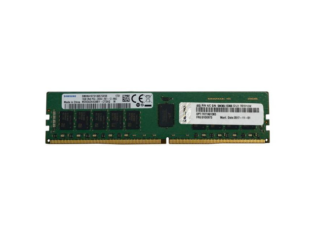 Lenovo ThinkSystem C1G7 16GB TruDDR5 5600MHz ECC UDIMM - 16GB RAM - DDR5-5600/PC5-44800 TruDDR5 - 5600MHz Single-rank Memory - 288-pin - DIMM