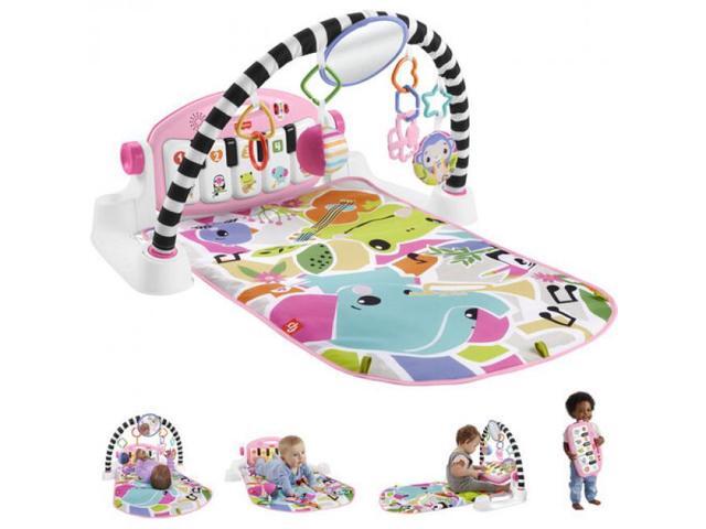 Fisher Price - Glow and Grow Kick & Play Piano Gym, Pink