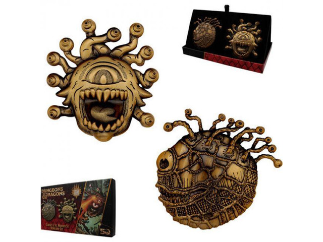 Dungeons & Dragons: 50th Anniversary - Limited Edition Medallion - Beholder Twin Set