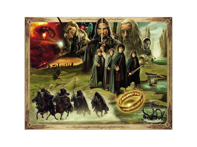 Lord of the Rings Fellowship of the Ring 2000-Piece Puzzle
