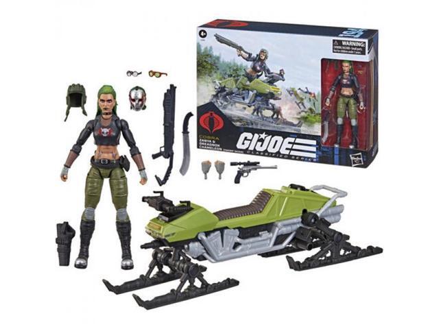 G. I. Joe - Classified Series - #194, Zanya and Dreadnok Chameleon (Swamp Skier) Vehicle
