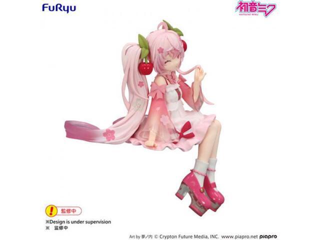 Furyu Hatsune Miku Sakura Miku 2025 Wink Noodle Stopper Figure