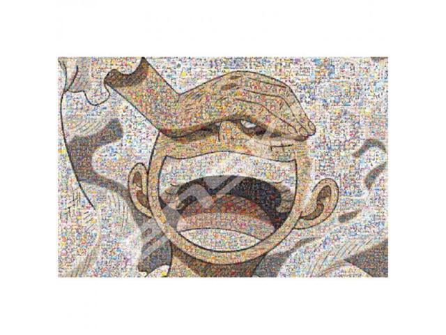 Ensky 1000-595 One Piece Gear Five Mosaic Art Puzzle