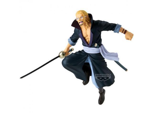 Banpresto One Piece Battle Record Silvers Rayleigh Vinyl Figure Statue 6.3 Inches