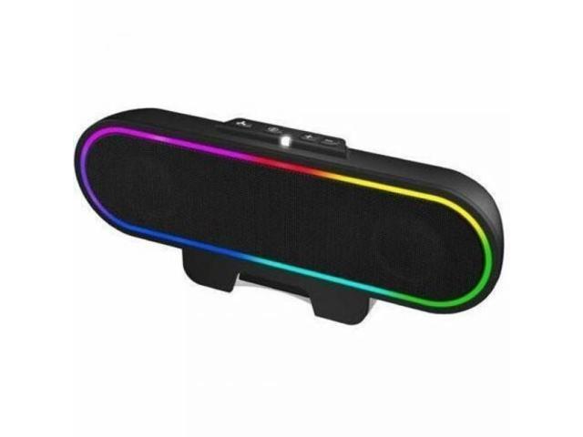 Cyber Acoustics CA-2890GX Sound Bar Speaker - 10 W RMS - Under Monitor, Clamp Mount - Desktop - USB - 1