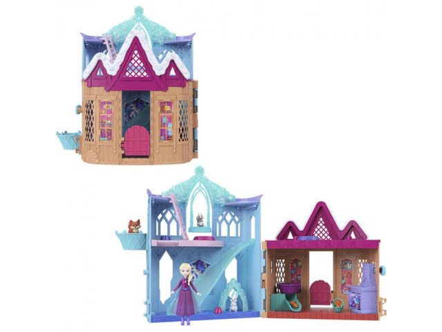 Mattel Disney Storytime Stackers: Frozen Winter Animal Fun Playset - JFG28