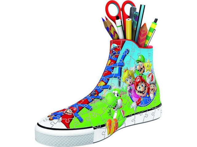 Super Mario Sneaker 108-Piece 3D Puzzle