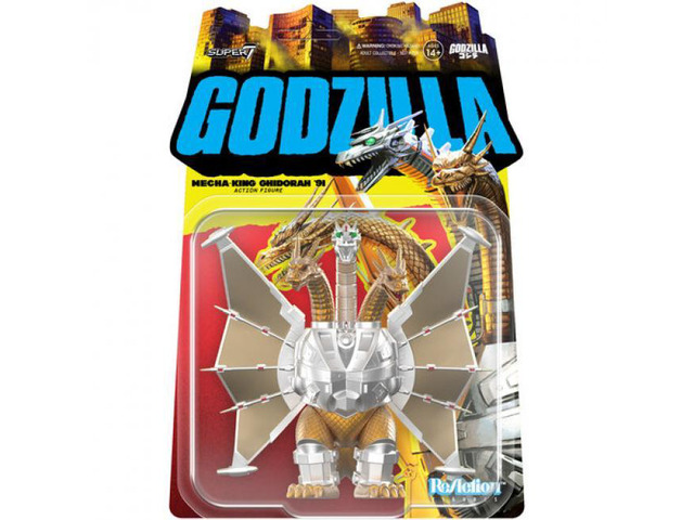 Super7 Toho ReAction Figures Wv11 Mecha King Ghidorah - RE-TOHO-12555