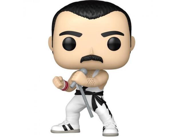 Funko POP! Rocks: Queen - Freddie Mercury (White Singlet)