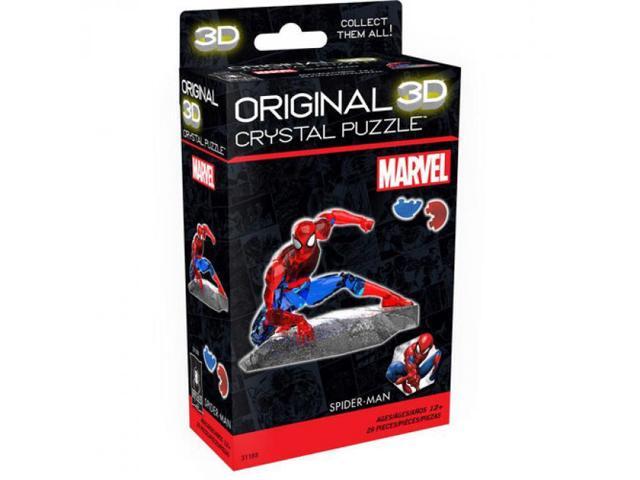 BEPUZZLED Marvel Spider-Man 3D Crystal Puzzle