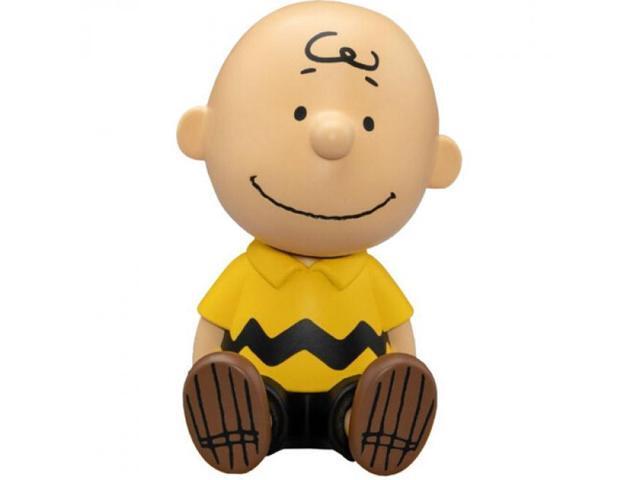 Beast Kingdom - Peanuts Series - Palm Size Vinyl Functional Figurine - Charlie Brown Piggy Bank