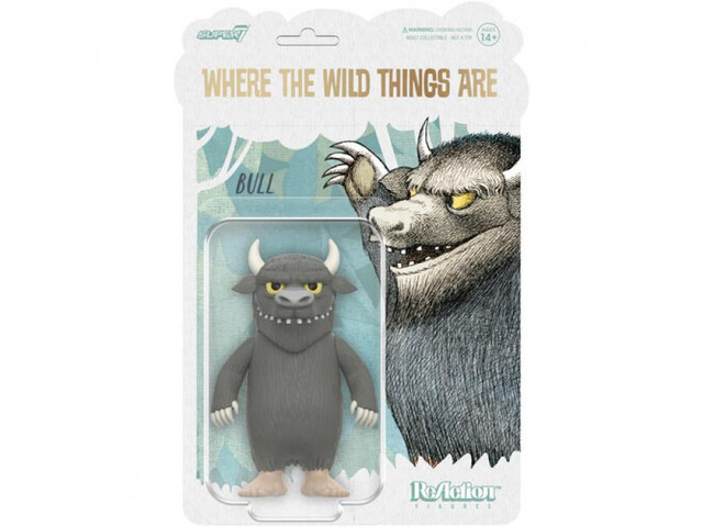 Super7 Where The Wild Things Are ReAction Figures Wv1 Bull - RE-WILD-09961