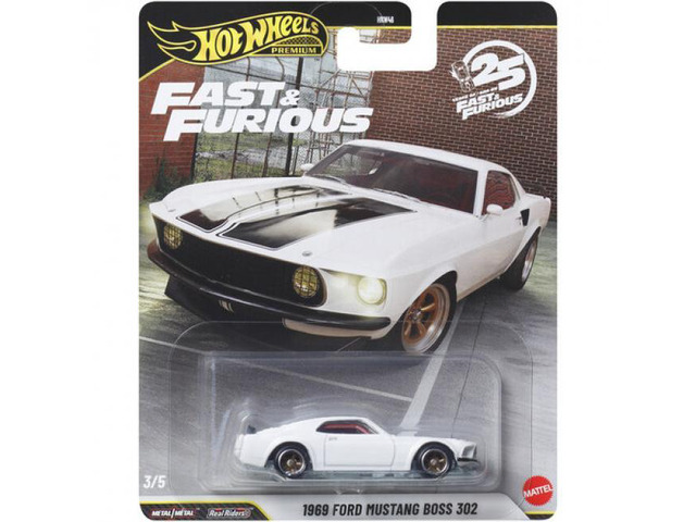 Mattel - Hot Wheels Premium: Fast & Furious '69 Mustang Boss 302