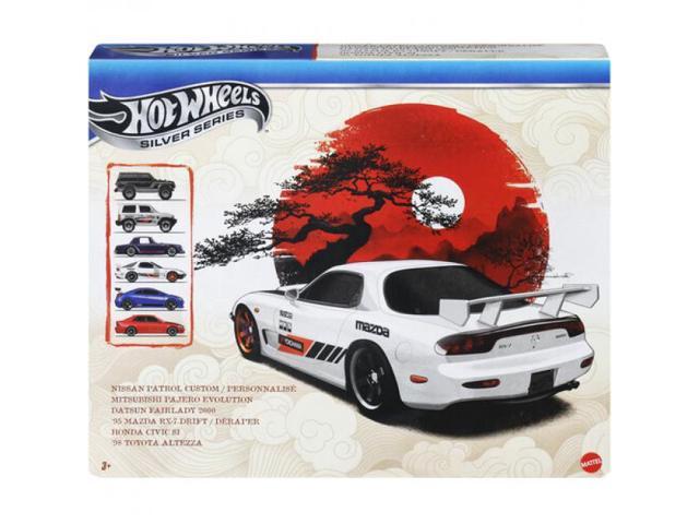 Hot Wheels 1:64 Silver Series Streets of Japan 6-Pack