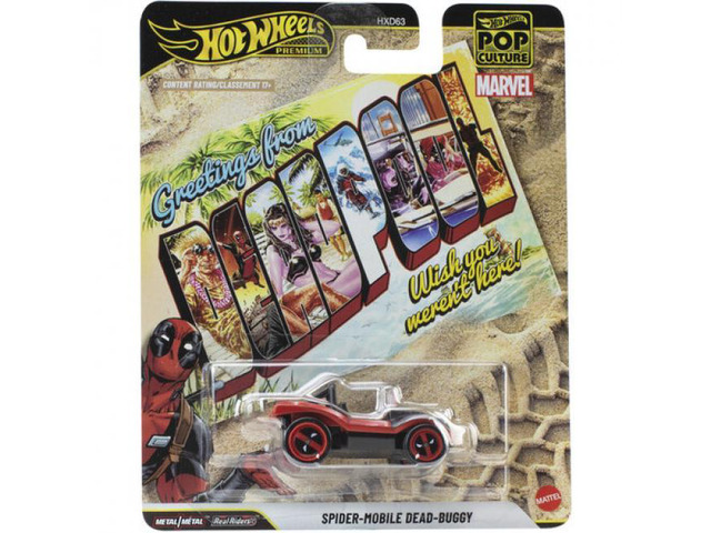 Hot Wheels Premium Spider-Mobile Dead-Buggy