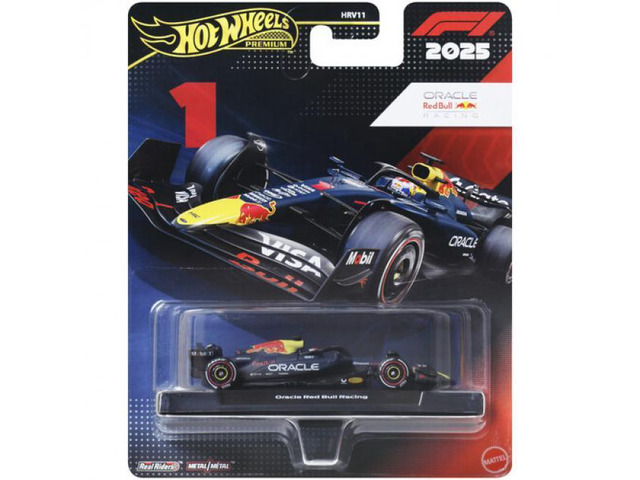 Hot Wheels Premium Race Team Oracle Red Bull Driver 1