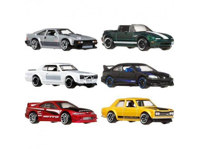 Mattel - Hot Wheels Japanese Multipack