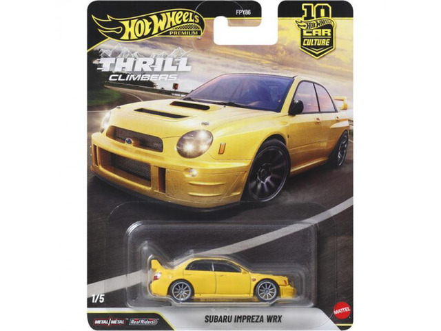 Mattel - Hot Wheels Premium: Thrill Climbers Subaru Impreza WRX