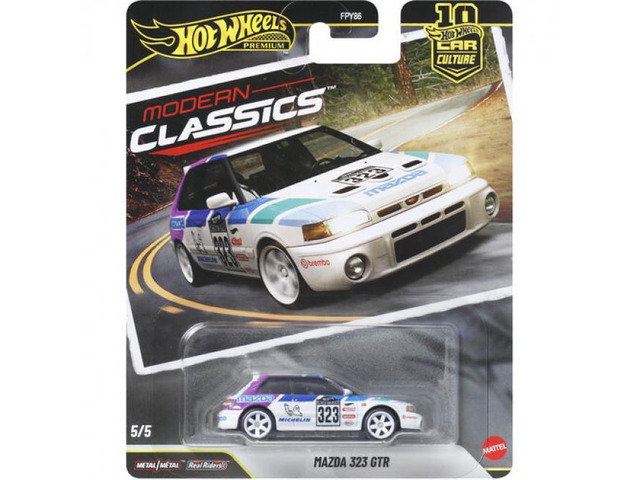 Mattel - Hot Wheels Premium: Modern Classics Mazda 323 GTR
