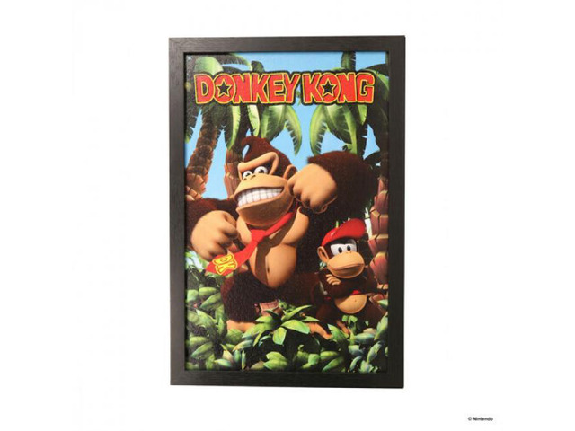 Donkey Kong - Jungle 11x17 Framed Gel Coat