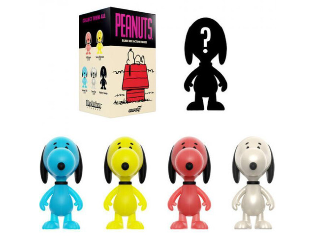 Super7 Peanuts Reaction Blind Box Wv5 More Snoopies 12pc Flat - BB-PNUT-11561