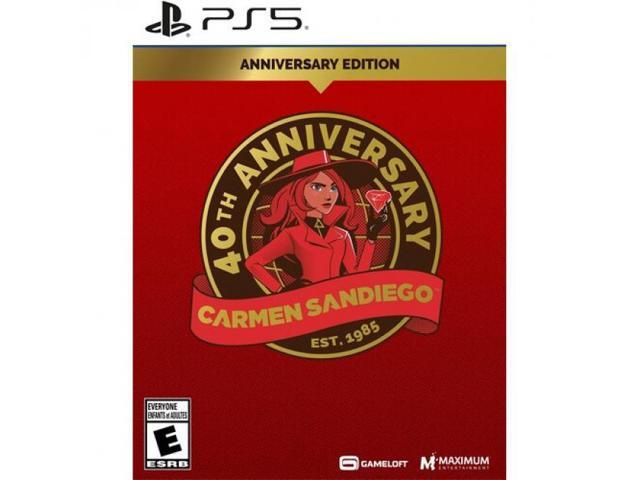 Carmen Sandiego 40th Anniversary Edition for Playstation 5 Carmen Sandiego 40th Anniversary Edition for Playstation 5