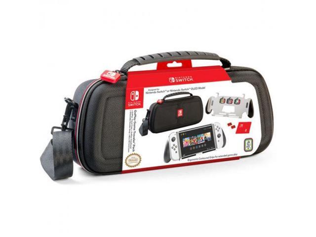 Switch Accessory: Case - RDS Game Traveler - GoPlay Traveler Pack with Grip Stand: Officially Licensed by Nintendo