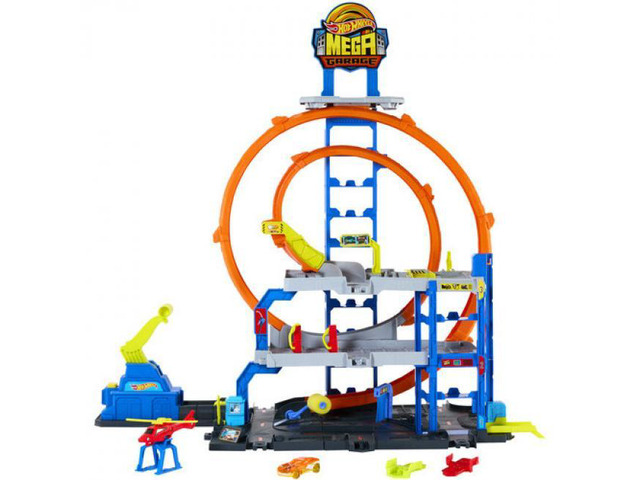 Mattel - Hot Wheels City Mega Garage
