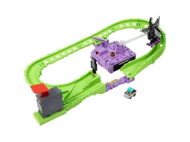 Mattel - Hot Wheels Racerverse Minecraft Ender Dragon's Last Lap Trackset