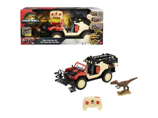 Mattel - Matchbox Jurassic World: Rebirth Dino Catcher RC Vehicle