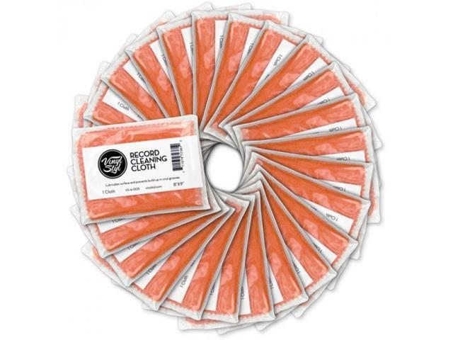 Vinyl Styl? VS-A-007 Refill Lubricated Vinyl Record Cleaning Cloths - 8'X9' 25 Count