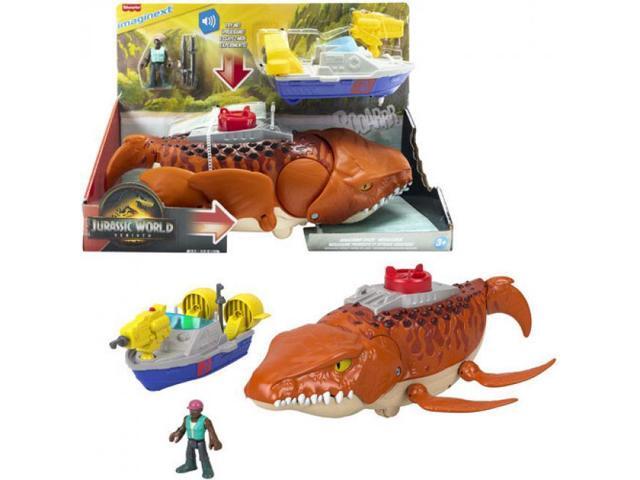 Fisher-Price Imaginext Jurassic World: Rebirth Aquachomp Chase Mosasaurus