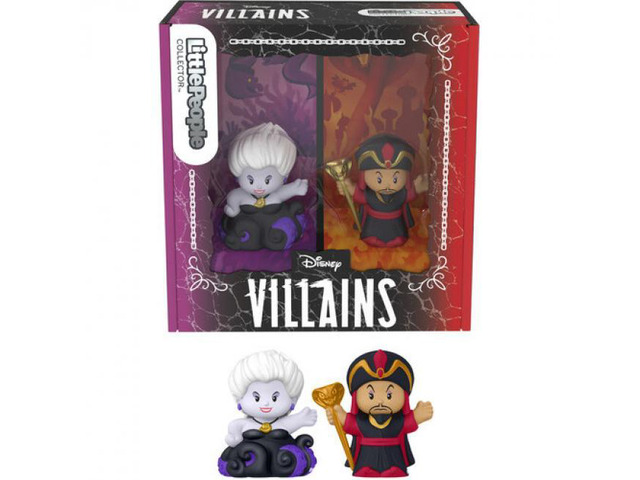 Fisher Price Little People Collector Disney Villains Jafar and Ursula Special Edition Set - JLB16