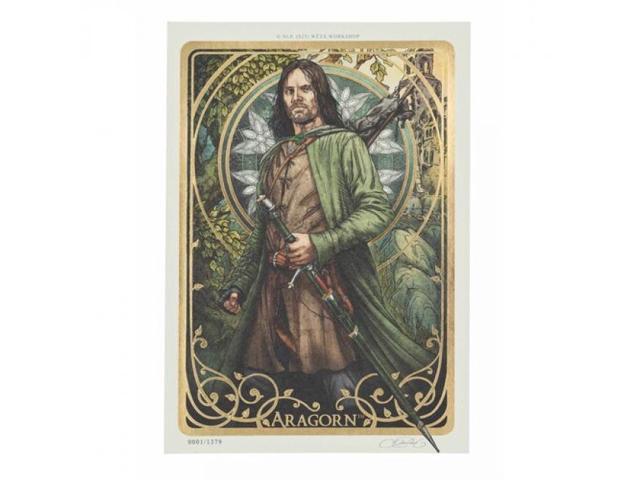 WETA Workshop - The Lord of the Rings Trilogy - Aragorn Limited Edition Art Card